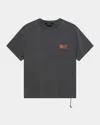Ksubi Kickstart Ekcess Graphic T-shirt In Charcoal