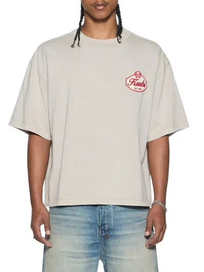 Ksubi Men's Klasse Halen Logo Cotton Oversized T-shirt In Gold