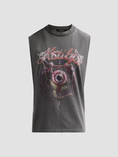 Ksubi Men's Legend Ekcess Cotton Cut-off Tank In Charcoal