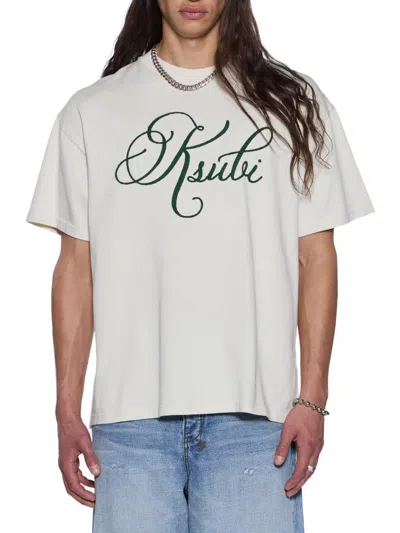 Ksubi Men's Logo Cotton Jersey Oversized T-shirt In White