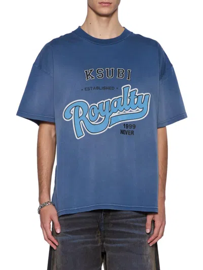 Ksubi Men's Neo Nostalgia Champions Logo Cotton T-shirt In Blue