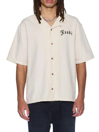 Ksubi Men's Neo-nostalgia Truckstop Diner Button-front Shirt In Neutral