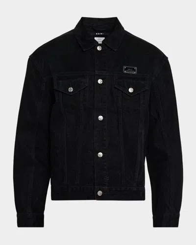 Ksubi Men's Oh G Jacket In Flocked Black