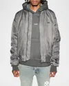KSUBI MEN'S OVERDYED ROYALTY BOMBER JACKET