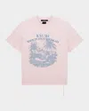 Ksubi Men's Paradiso Ekcess Graphic T-shirt In Pink