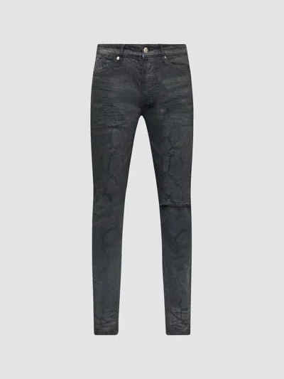 Ksubi Men's Serpent Coated Skinny Jeans In Blue