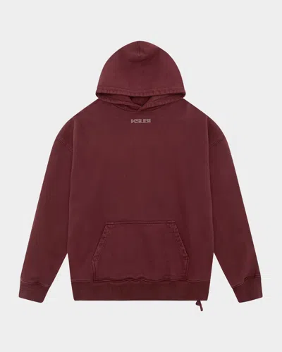 Ksubi Burgundy Sott Ekcess Hoodie