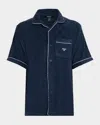 Ksubi Lounge Camp Shirt In Blue