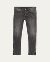 Ksubi Van Winkle Chamber Mid-rise Skinny Jeans In Black