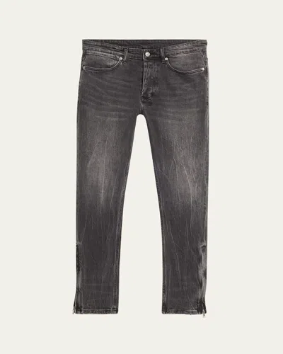Ksubi Van Winkle Chamber Mid-rise Skinny Jeans In Black