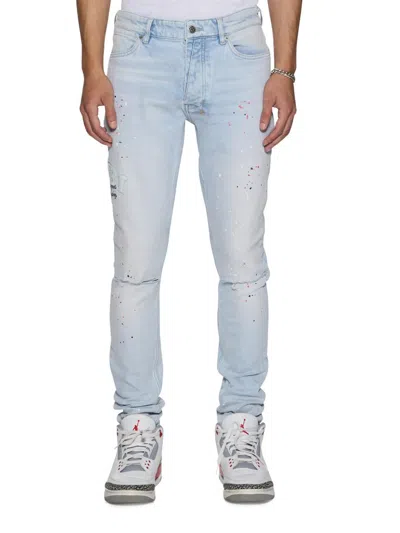 Ksubi Men's Van Winkle Logo Jeans In Blue