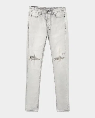 Ksubi Van Winkle Skinny Jeans In White Snow