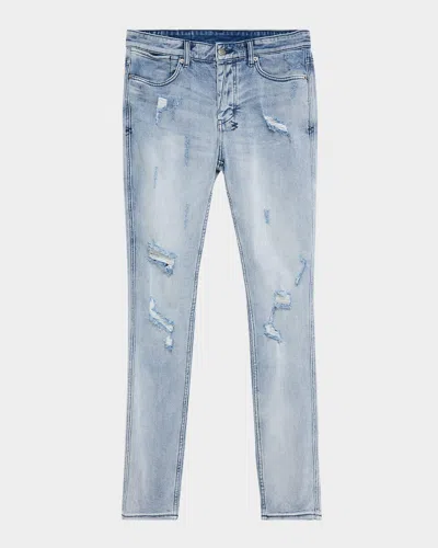 KSUBI MEN'S VAN WINKLE TRASHED DREAMS SKINNY JEANS
