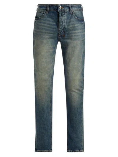 Ksubi Men's Van Winkle Whiskered Stretch-cotton Jeans In Blue