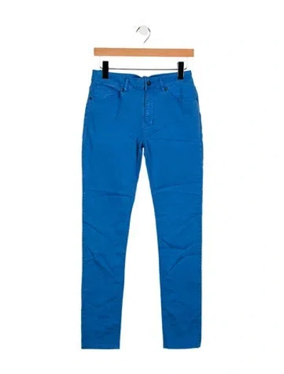 Pre-owned Ksubi Mid-rise Skinny Leg Jeans In Blue