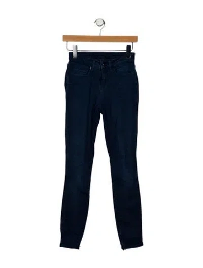Pre-owned Ksubi Mid-rise Skinny Leg Jeans In Blue