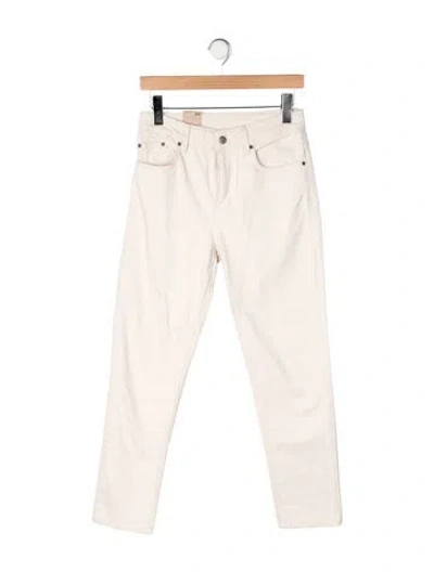 Pre-owned Ksubi Mid-rise Straight Leg Jeans W/ Tags In Neutral