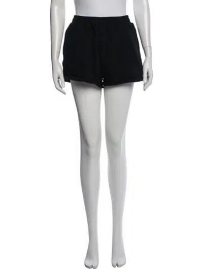 Pre-owned Ksubi Mini Shorts In Black