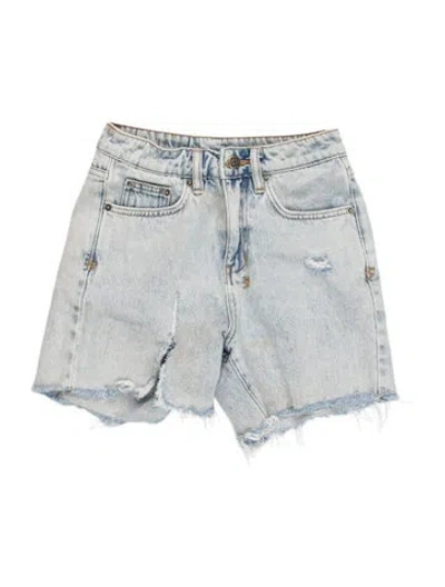 Pre-owned Ksubi Mini Shorts In Blue