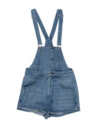 Pre-owned Ksubi Mini Shorts In Blue