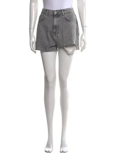 Pre-owned Ksubi Mini Shorts In Blue