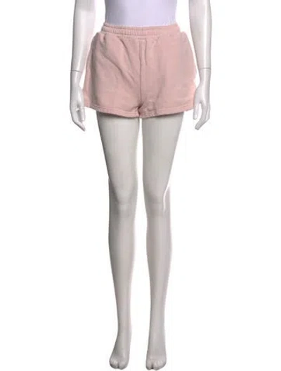 Pre-owned Ksubi Mini Shorts In Pink