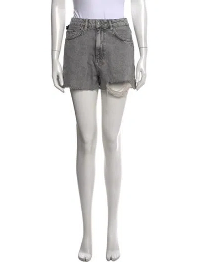 Pre-owned Ksubi Mini Shorts W/ Tags In Blue