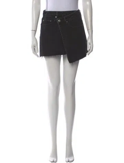 Pre-owned Ksubi Mini Skirt In Gray