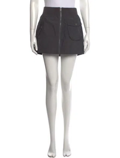Pre-owned Ksubi Mini Skirt In Grey