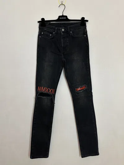 Pre-owned Ksubi Mmxxii Jeans Black 28