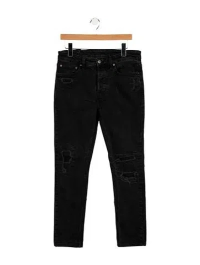 Pre-owned Ksubi Moto Jeans In Black