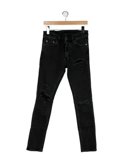 Pre-owned Ksubi Moto Jeans In Black