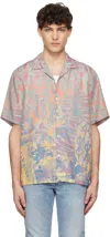 Ksubi Multicolor Ikon Mania Resort Shirt In Multi Colour