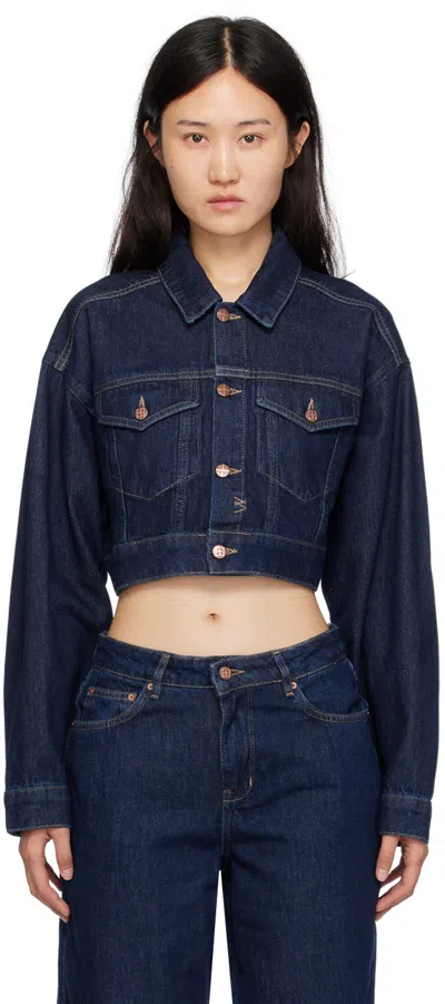 Ksubi Navy Kommand Denim Jacket