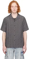 Ksubi Navy Plus Resort Shirt In Navy