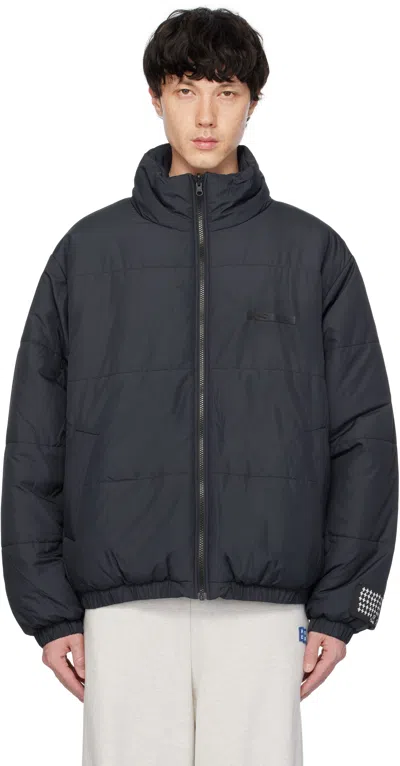 Ksubi Navy Sott Puffer Reversible Jacket