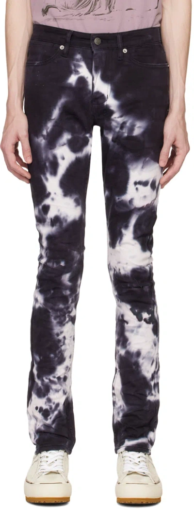 KSUBI NAVY VAN WINKLE HABITS DIALLED JEANS