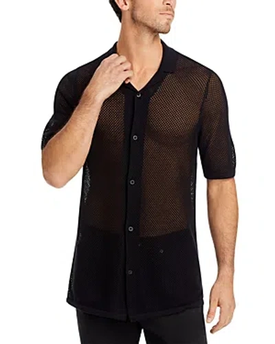 Ksubi Net Worth Cotton Button Up Shirt In Black