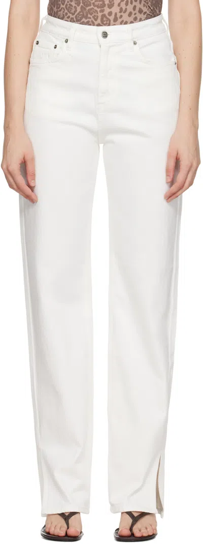 Ksubi オフホワイト Playback Splits ジーンズ In White