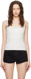 Ksubi Off-white Stacked Origin Tank Top In Off White