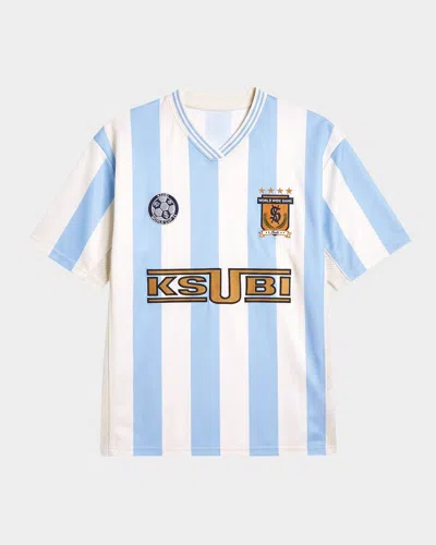 Ksubi Offside Short-sleeve Jersey In Blue