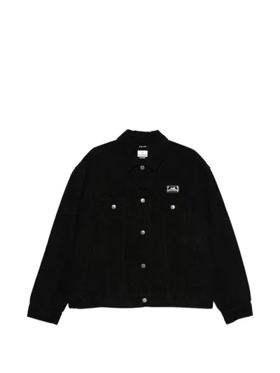 Ksubi Oh G Flocked Jacket In Black