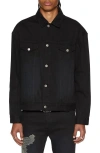 Ksubi Oh G Replica Eagle Denim Jacket In Black
