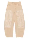 Ksubi Panelled Jeans In Neutral