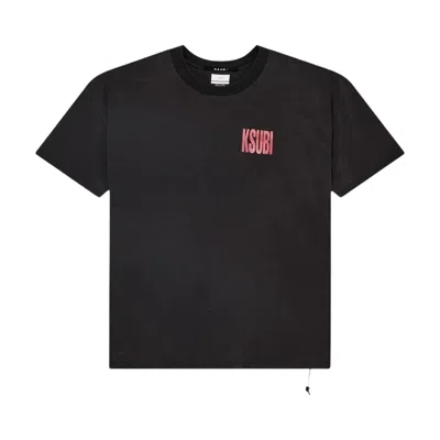 Pre-owned Ksubi Panthera Ekcess Short-sleeve Tee 'faded Black' | Men's Size Xl