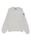 Ksubi Patch-detail Sweater In Gray