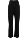 Ksubi Playback Stealth Straight-leg Jeans In Black