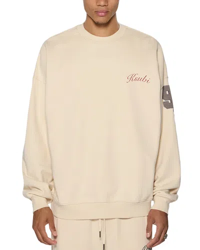 KSUBI PLAYOFF EKCESS OVERSIZED FIT CREWNECK SWEATSHIRT
