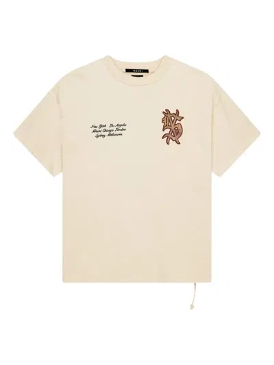 Ksubi Playoff Ekcess T-shirt In Tan