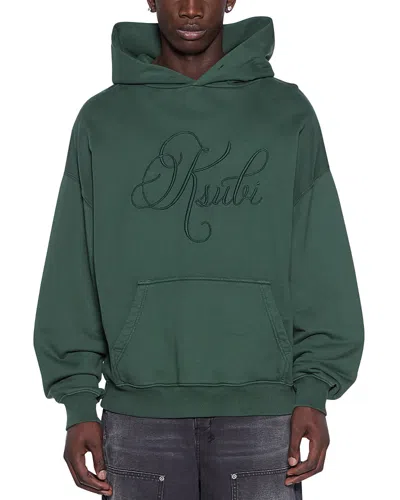 Ksubi Prestige Logo Hoodie In Green